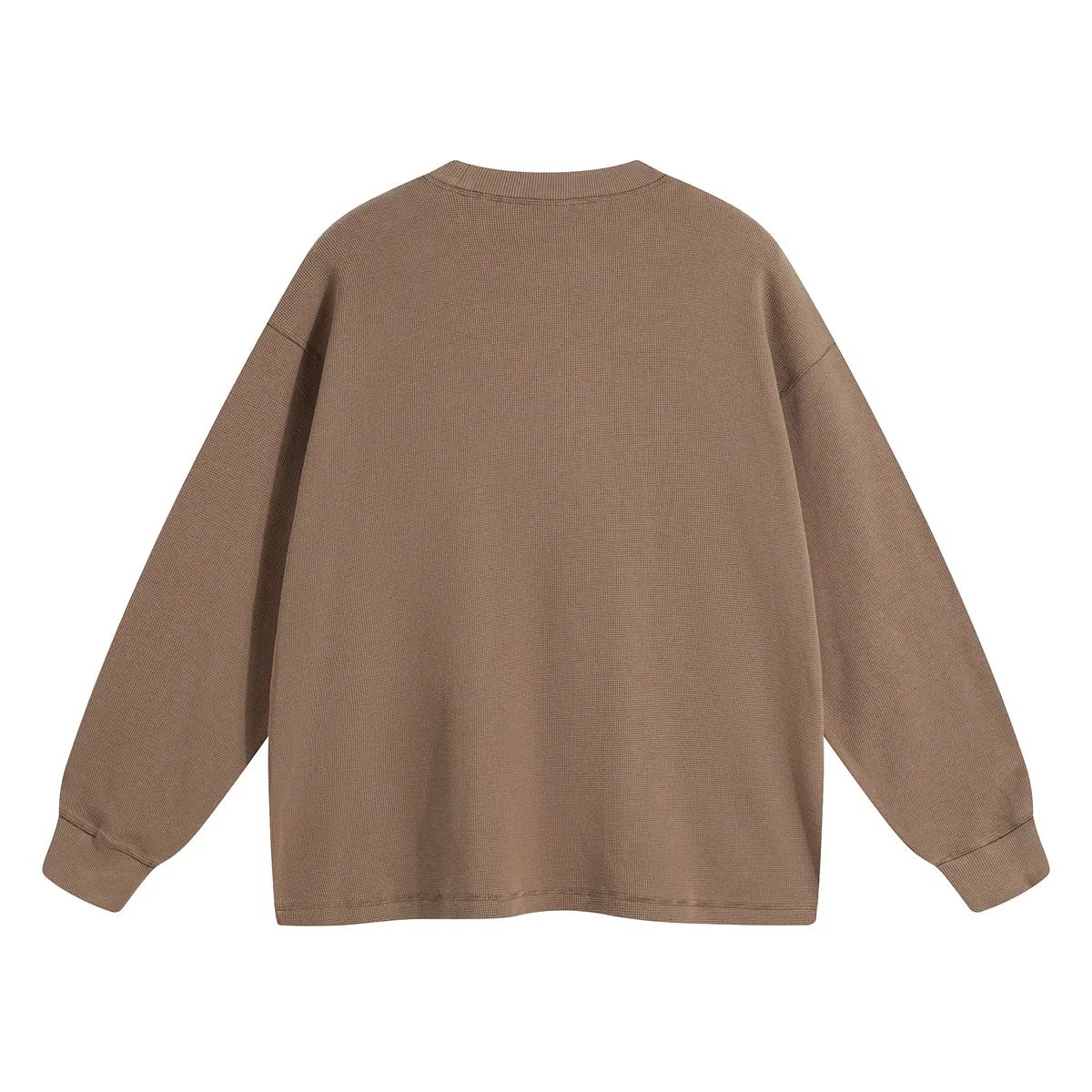 Women's Heavyweight Waffle-knit Sweatshirt