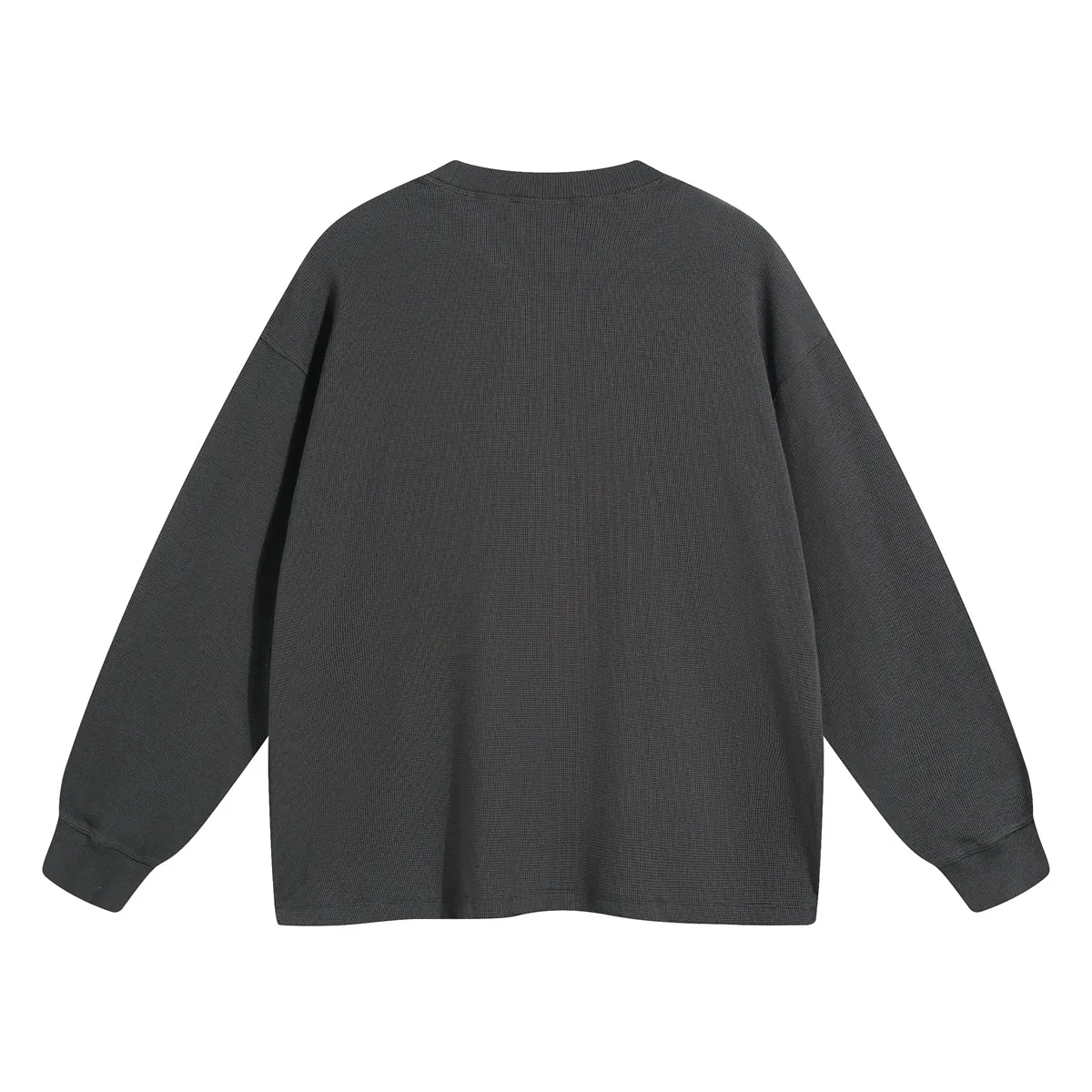 Women's Heavyweight Waffle-knit Sweatshirt