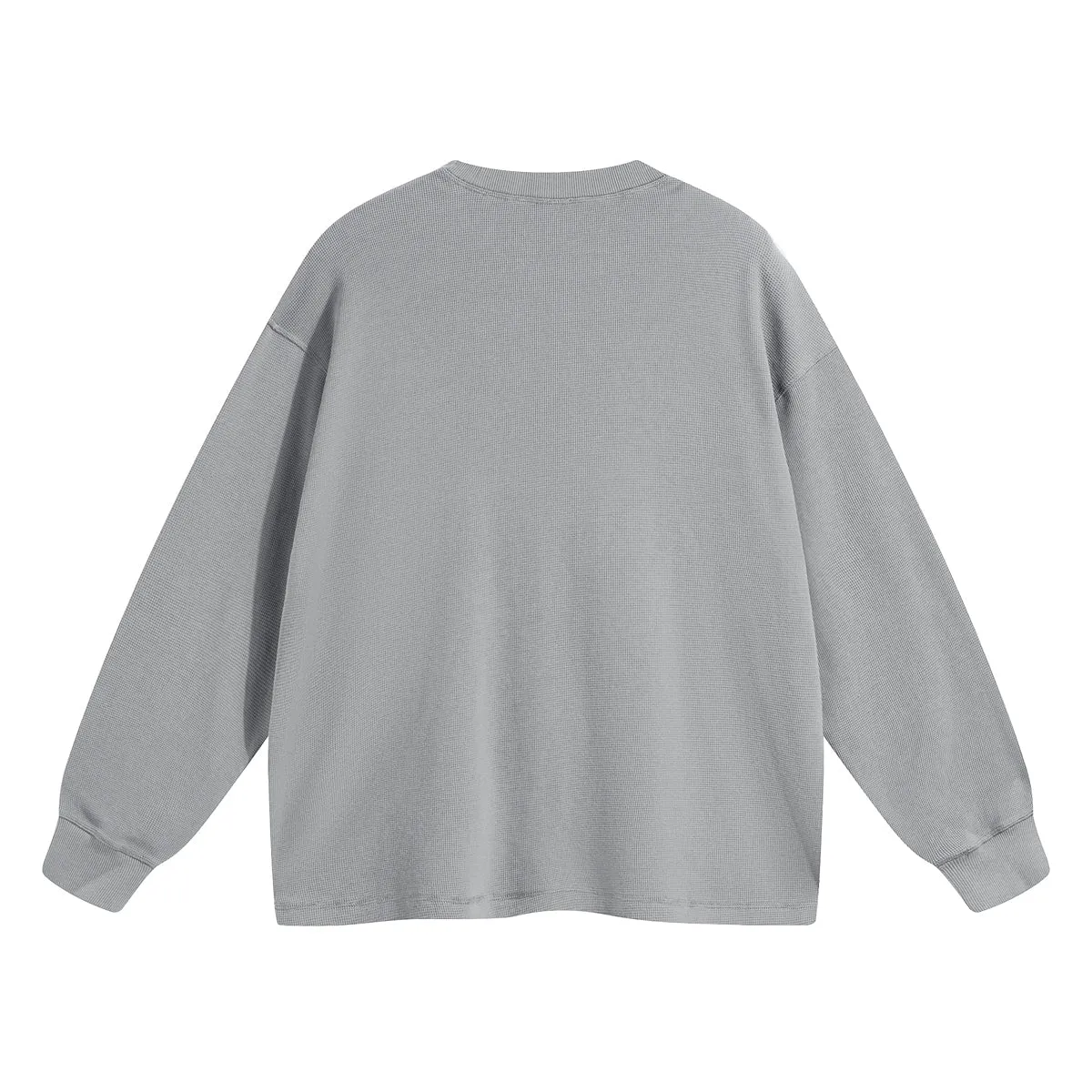 Women's Heavyweight Waffle-knit Sweatshirt