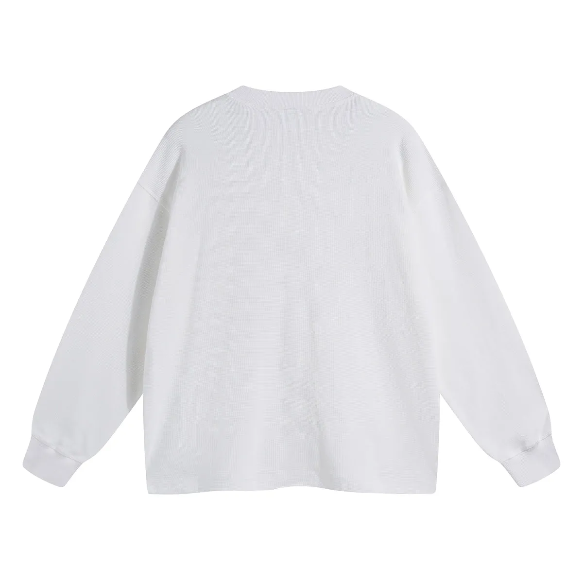 Women's Heavyweight Waffle-knit Sweatshirt