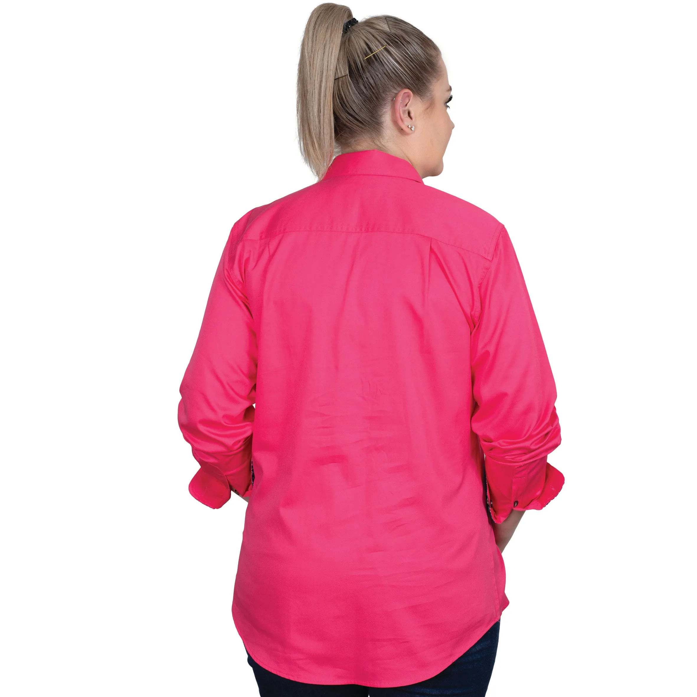 Women's Jahna Trim Half Button Workshirt