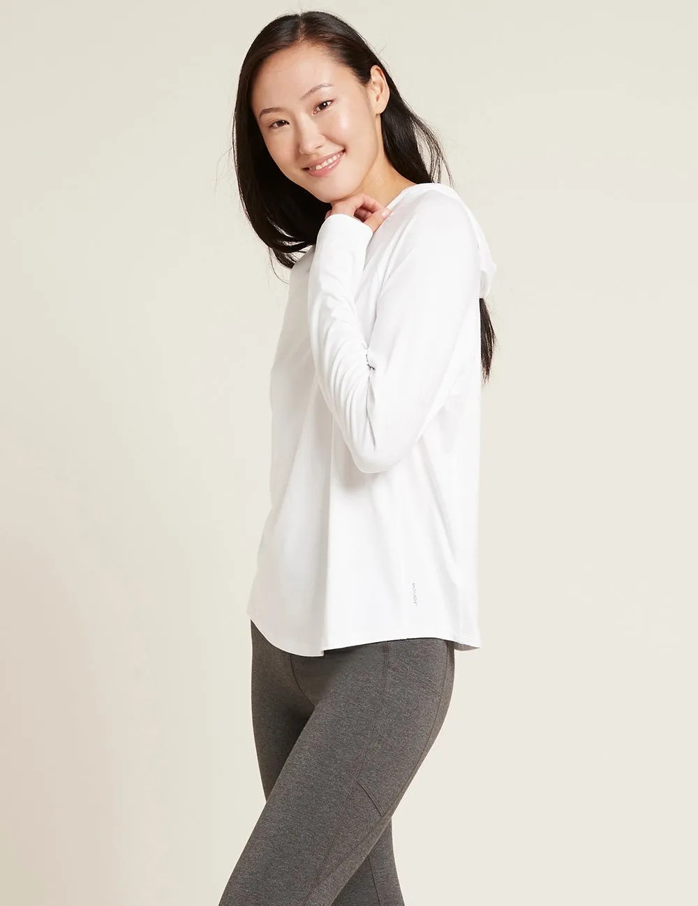 Women's Long Sleeve Hooded T-Shirt