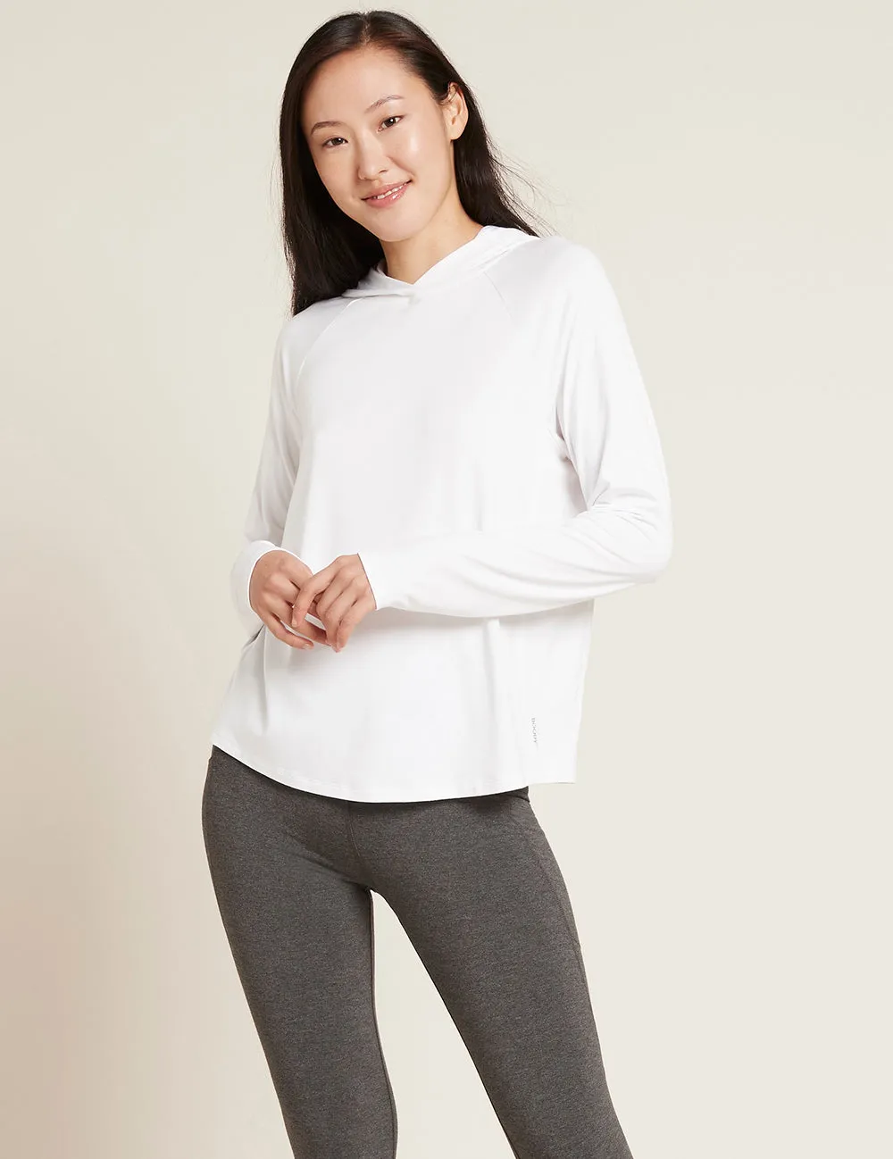 Women's Long Sleeve Hooded T-Shirt
