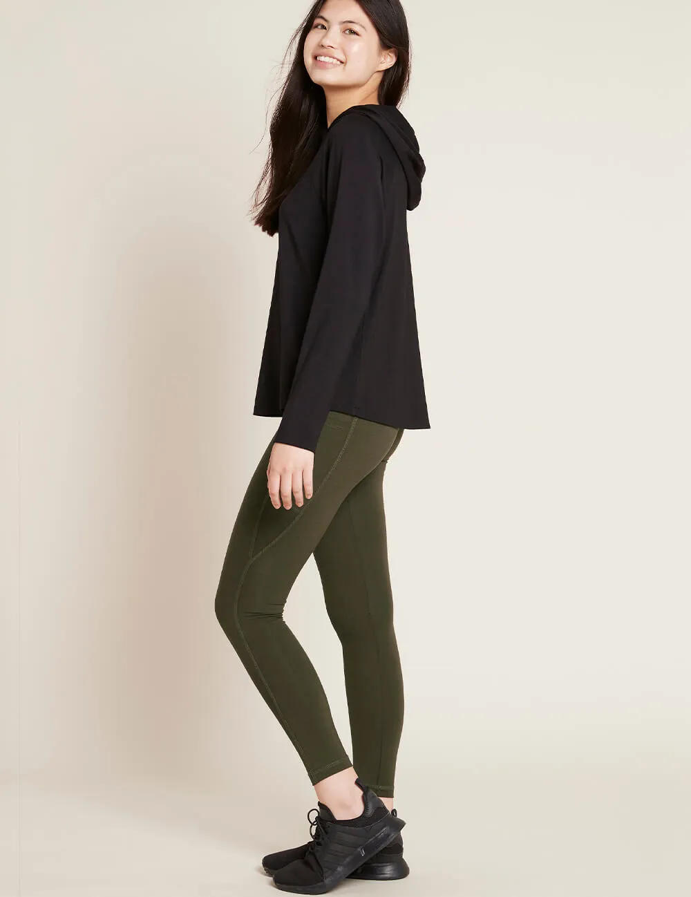 Women's Long Sleeve Hooded T-Shirt