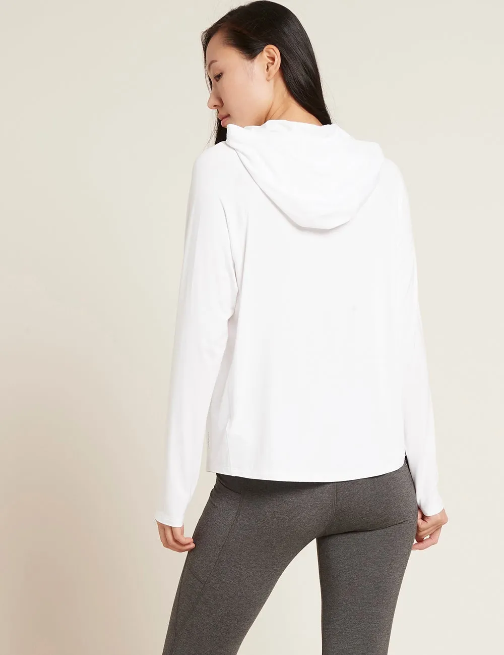 Women's Long Sleeve Hooded T-Shirt