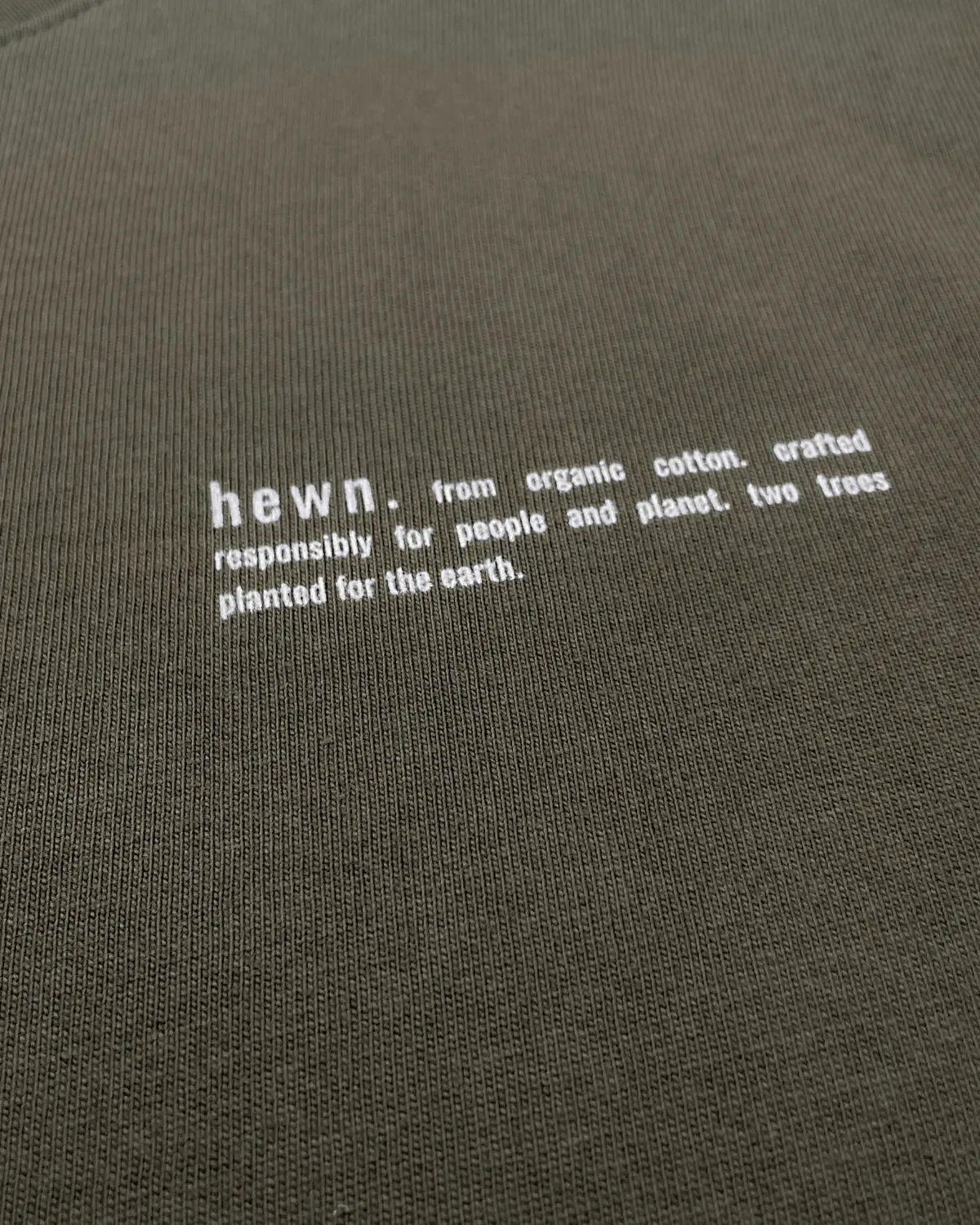Women's Organic Cotton Relaxed Fit T-Shirt | Pine Green Khaki