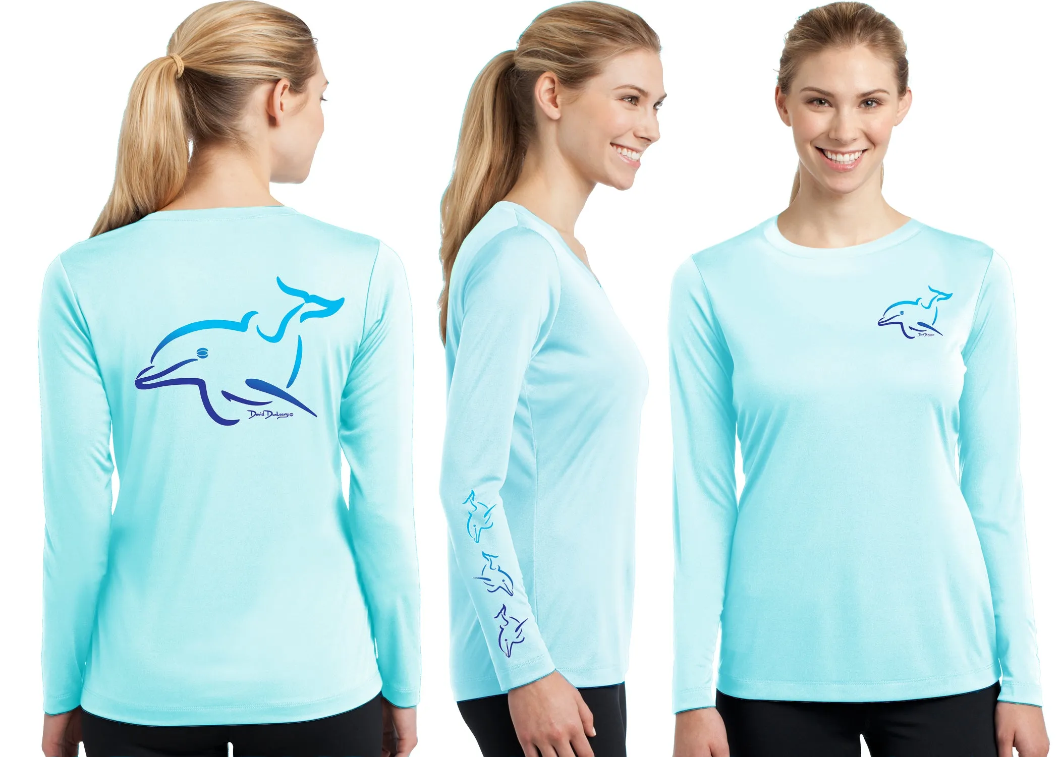 Women’s Performance Dolphin Deco Long Sleeve