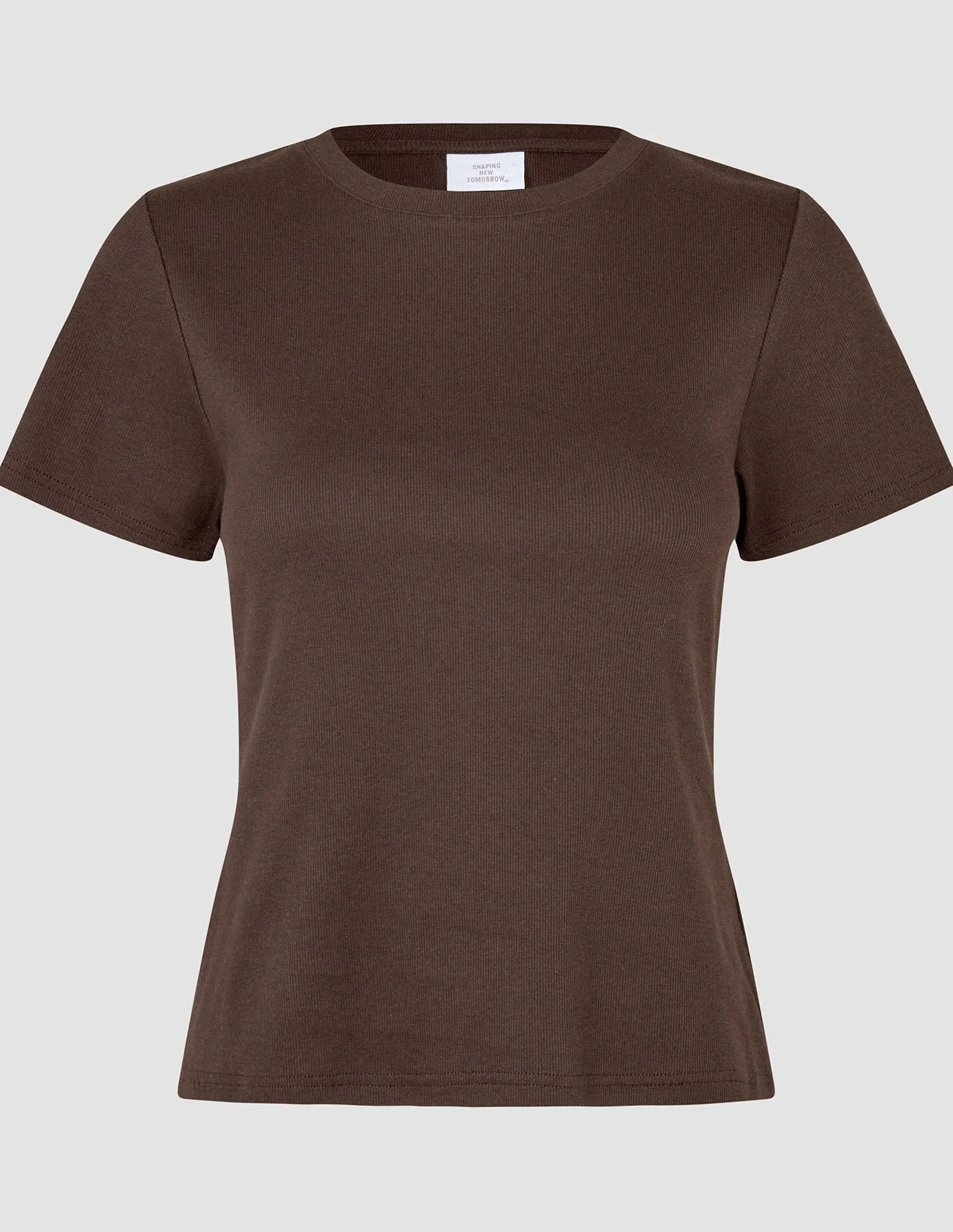 Women's Rib T-Shirt Espresso