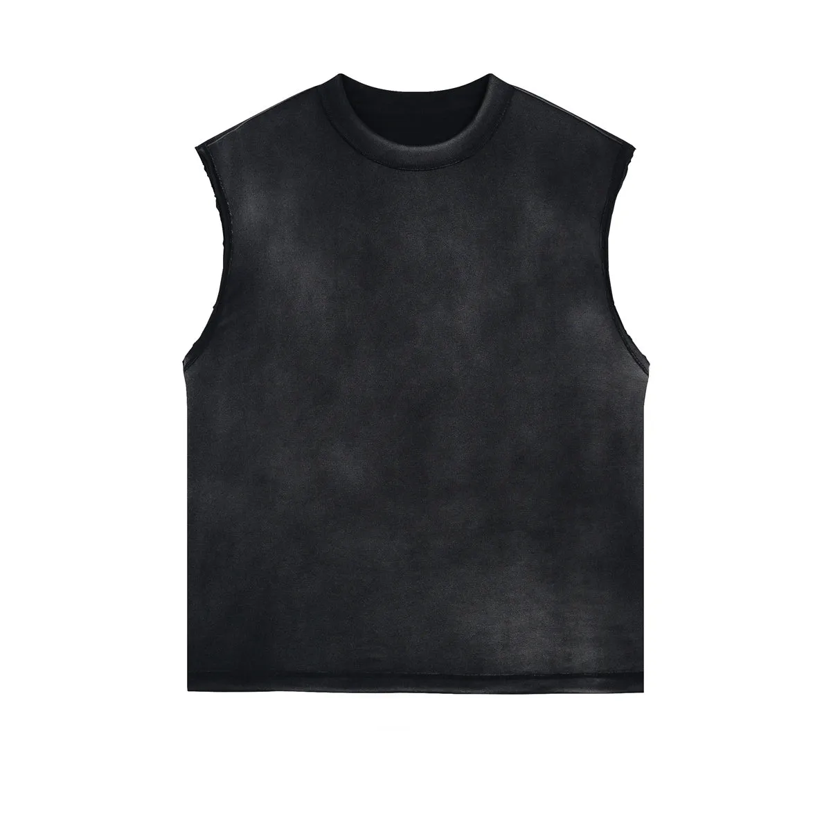 Women's Sleeveless Faded T Shirt 275gsm