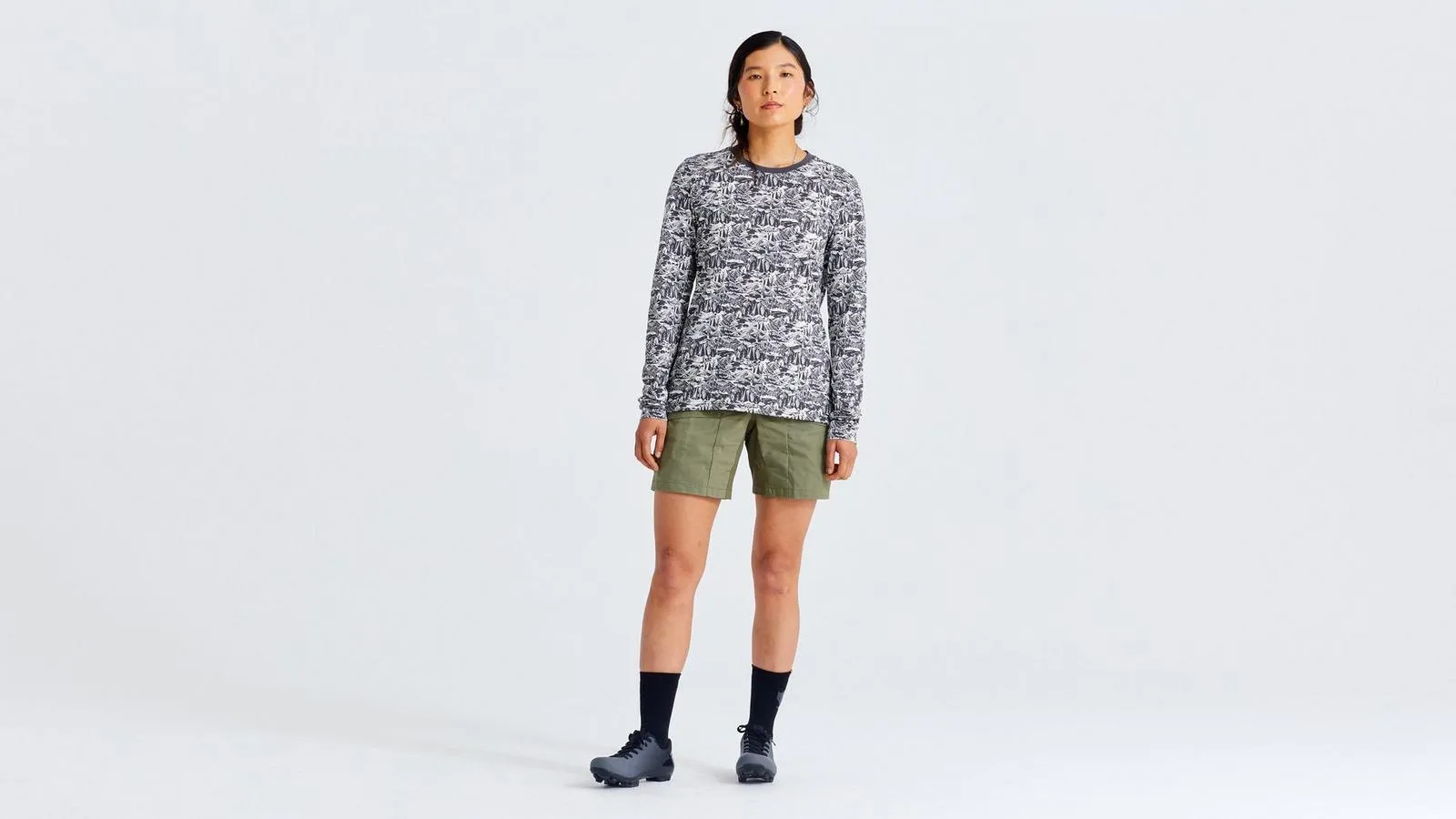 Women's Specialized/Fjällräven Cotton Caliswe Long Sleeve Tee