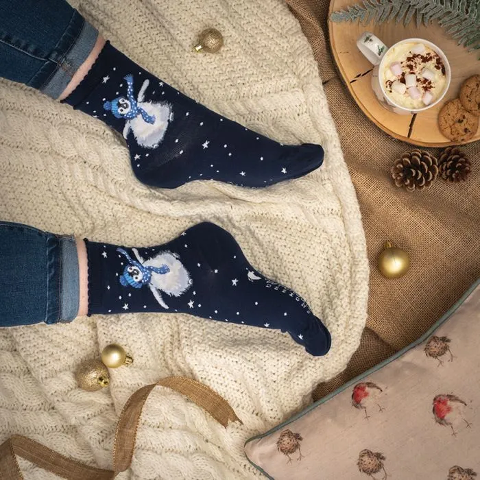 Wrendale 'Winter Wonderland Penguin' Socks